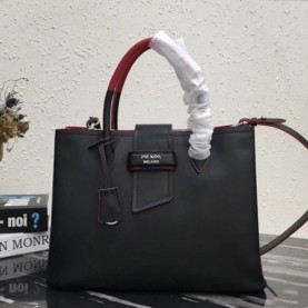 PRADA 프라다 레더 토트 숄더백 1BG148-4