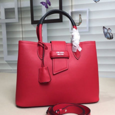 PRADA 프라다 레더 토트 숄더백 1BG148-6