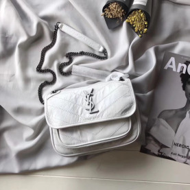 SAINT LAURENT 생로랑 니키 퀄티드 핸드백