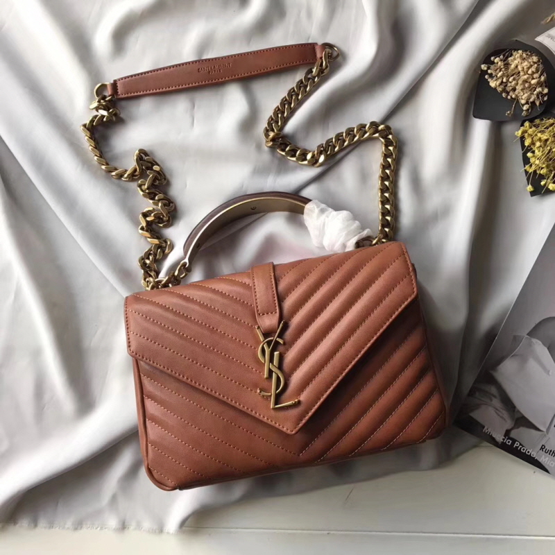 SAINT LAURENT 생로랑 체인 퀄팅백