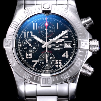 BREITLING 브라이틀링 어벤져II A1337111|BC28|168A 스카이랜드1884 크로노그래프 블랙 다이얼 브레이슬릿 7750B-2오토매틱 무브먼트 bre0256 - Breitling Skyland Avenger Chronograph Black Dial Bracelet 7750B-2 High Quilty Automatic Movement