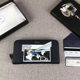PRADA 프라다 2ML317 지퍼 장지갑 PRADA 4045
