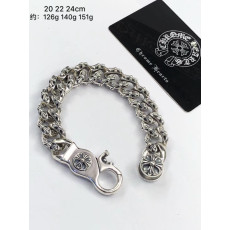 CHROME HEARTS 크롬하츠 925실버 남녀공용 팔찌 3디자인(폭15mm)