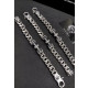 CHROME HEARTS 크롬하츠 925실버 남녀공용 팔찌 3디자인(폭15mm)