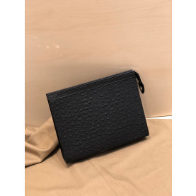 LOUIS VUITTON 루이비통 2020 포쉐트 보야지 남여공용 클러치백 M61692,LOUB1811,26cm,블랙,블루,카멜