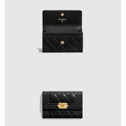 38위 CHANEL 샤넬 보이 플랩 카드지갑 A80603 (램스킨/캐비어) (금장/은장)