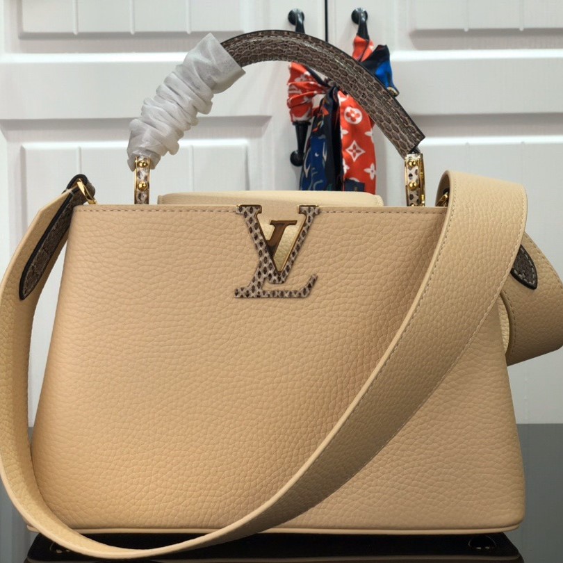 LOUIS VUITTON 루이비통 토뤼옹 레더 카푸신 BB/미니 5가지 색상