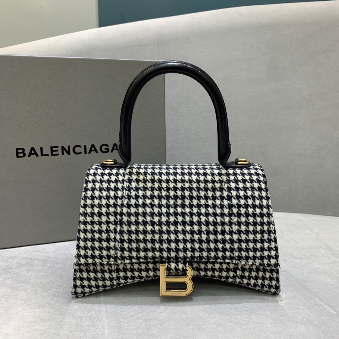 BALENCIAGA 발렌시아가 아워글라스 숄더 토트백