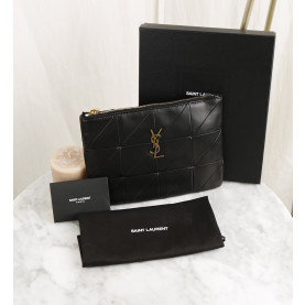 SAINT LAURENT 생로랑 제이미 금장 로고 미니 클러치백