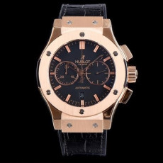 HUBLOT 위블로 클레식 퓨전 511.OX.7180.LR 그레이 썬더스트 다이얼 블루 레더스트랩 오토매틱 무브먼트 hub0213 - Hublot Classic Fusion Daily Watch Simple Classic Type Upgrade 18k Rose Gold Case Grey Sun Dust Dial Blue Leather Strap Automatic Movement위블로 클래