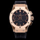HUBLOT 위블로 클레식 퓨전 511.OX.7180.LR 그레이 썬더스트 다이얼 블루 레더스트랩 오토매틱 무브먼트 hub0213 - Hublot Classic Fusion Daily Watch Simple Classic Type Upgrade 18k Rose Gold Case Grey Sun Dust Dial Blue Leather Strap Automatic Movement위블로 클래
