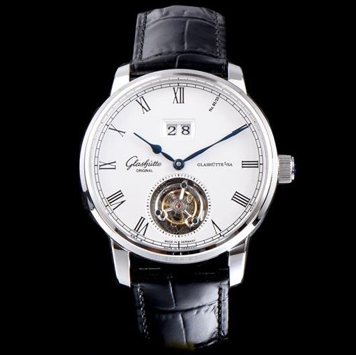 GLASHUTTE ORIGINAL 글라슈테 오리지날 심플하고 깔끔하고 필수 아이템! 실버 세나토 화이트 다이얼 오토매틱 무브먼트 gla0025 - Glashutte Original Senator White Dial Automatic Movemet Very Good Idea Item