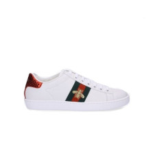 GUCCI 구찌 에이스 위드 비 엠브로이더드 스니커즈 녹빨로고
