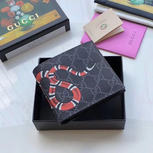 GUCCI 구찌 스네이크 반지갑 2COLOR