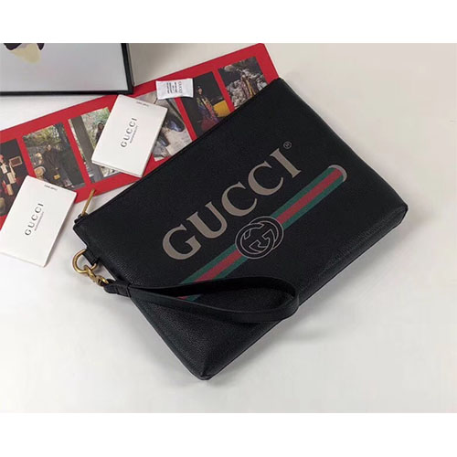 GUCCI 구찌 로고 클러치 572770