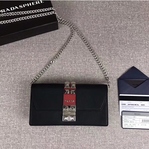 PRADA 프라다 엘렉트라 스터드 체인백 1ZH061-1