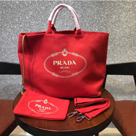 PRADA 프라다 페브릭 핸드백 1BG161-2