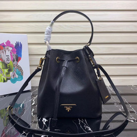 PRADA 프라다 사피아노 레더 버킷백 1BE032