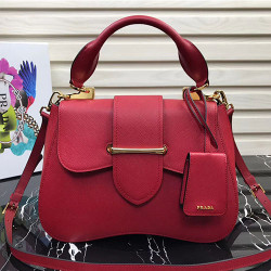 PRADA 프라다 시도니 미디움 사피아노백 1BN005-2