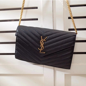 SAINT LAURENT 생로랑 모노그램 마틀라세 숄더백 360452-1