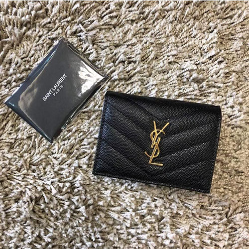 SAINT LAURENT 생로랑 모노그램 카드홀더 530841-2