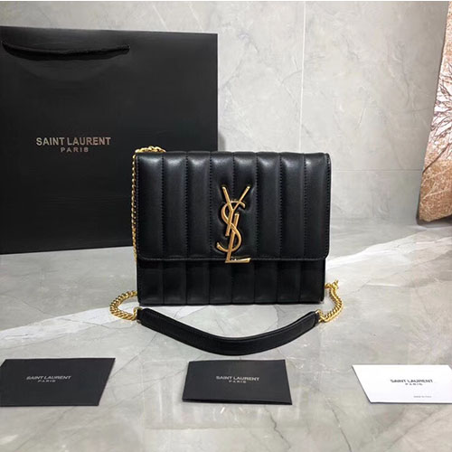 SAINT LAURENT 생로랑 비키 체인지갑 554125