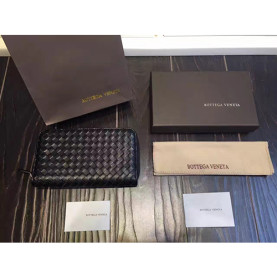 BOTTEGA VENETA 보테가베네타 인트레치아토 나파 짚어라운드 324869-6