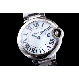 CARTIER 까르띠에 발롱블루 28mm 쿼츠-13 W6920084