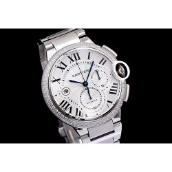 CARTIER 까르띠에 발롱블루 크로노그라프-15