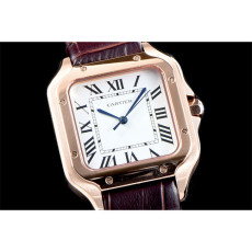 CARTIER 까르띠에 산토스 35mm 쿼츠-1 WGSA0008