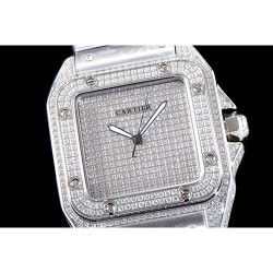 CARTIER 까르띠에 산토스 38mm WM505014-2