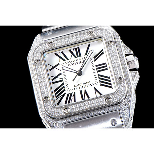 CARTIER 까르띠에 산토스 38mm WM505014-3