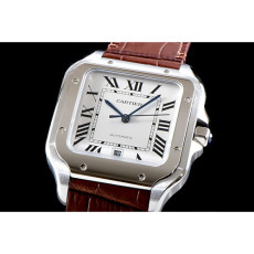 CARTIER 까르띠에 산토스 40mm-10 수정형 WSSA0009