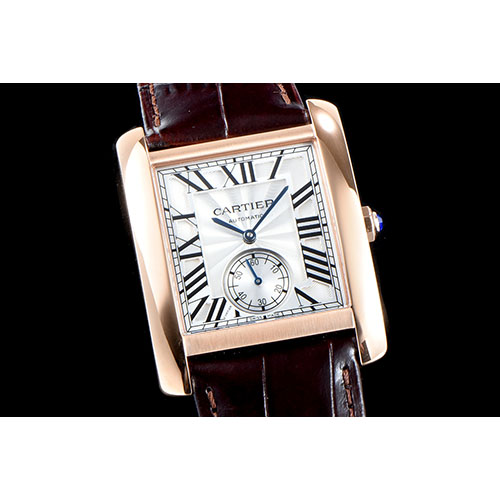 CARTIER 까르띠에 탱크 남성용 44mm-54 W5330001