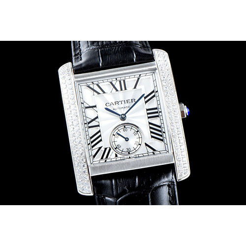 CARTIER 까르띠에 탱크 남성용 44mm-57 W5330003