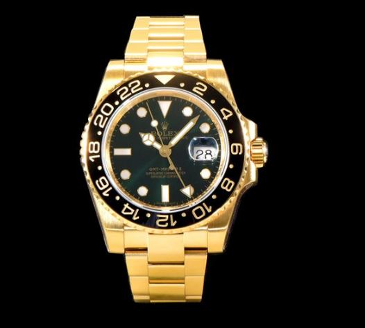 ROLEX 로렉스 GMT마스터2-1 18k 포금 칼리버