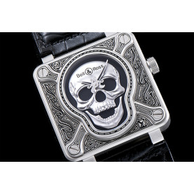 BELL & ROSS 벨앤로스 에비에이션 버닝스컬-1 BR01-92