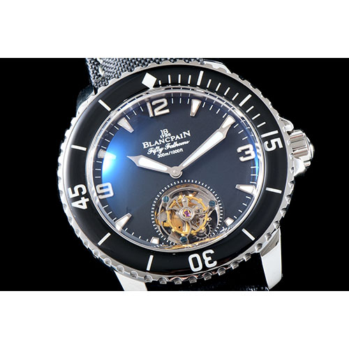 BLANCPAIN 블랑팡 피프티 패덤스 투어빌론-9 5025-1530-52