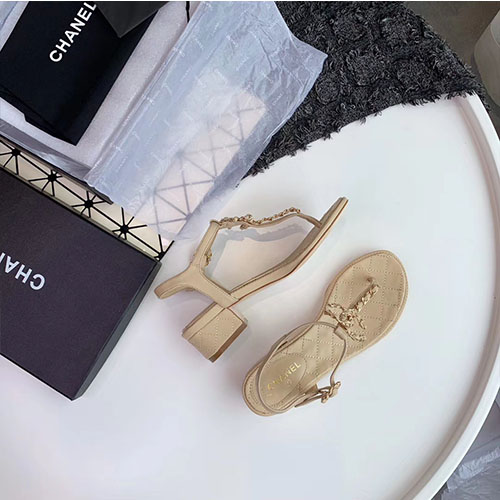 CHANEL 샤넬 샌들 4cm M1625-6