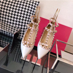 VALENTINO 발렌티노 락스터드 플랫 1cm M1343-9