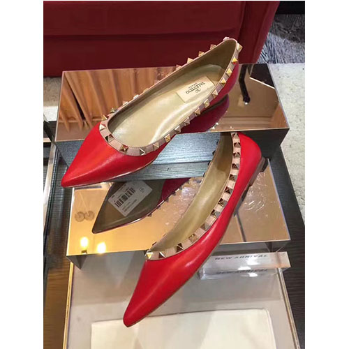 VALENTINO 발렌티노 락스터드 플랫 1cm M1346-8