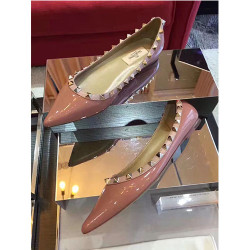 VALENTINO 발렌티노 락스터드 플랫 1cm M1346-10