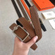 HERMES 에르메스 오스카 리버서블 벨트 32mm
