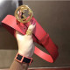 GUCCI 구찌 인터로킹 G 버클 가죽 벨트 40mm 370543