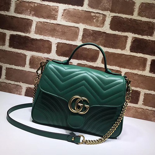 GUCCI 구찌 GG마몽 마틀라세 탑 핸들 신상 498110