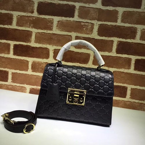 GUCCI 구찌 신상 패드락 탑핸들 453188