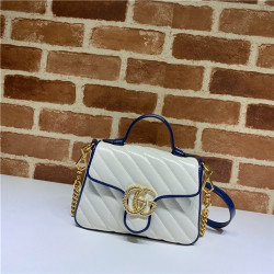GUCCI 구찌 GG 마몽 마틀라세 탑 핸들 583571 2020/신상