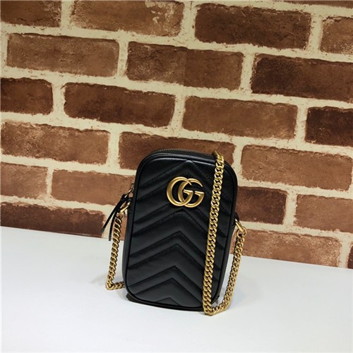 GUCCI 구찌 GG 마몬트 마틀라세 미니백 598597