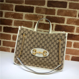 GUCCI 구찌 1955 홀스빗 GG 슈프림 체인 토트백 621144 2020/신상