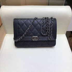CHANEL 샤넬 캐비어 비어 WOC 미니 크로스백 A033811